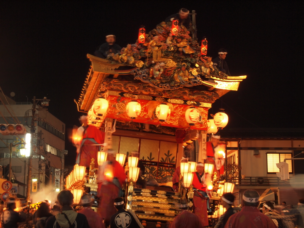 夜祭　山車