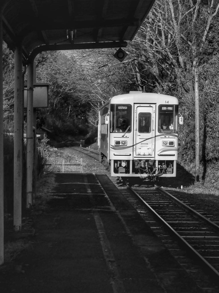 明智鉄道 東野駅