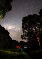南オーストラリア 10月の夜空