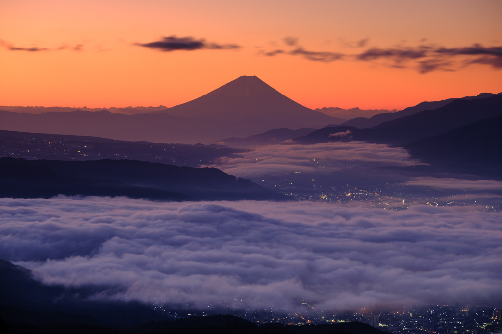 高ボッチ雲海