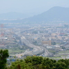 高田バイパスと畝傍山