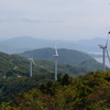 伊方町の風力発電風車
