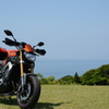 都井岬とバイク