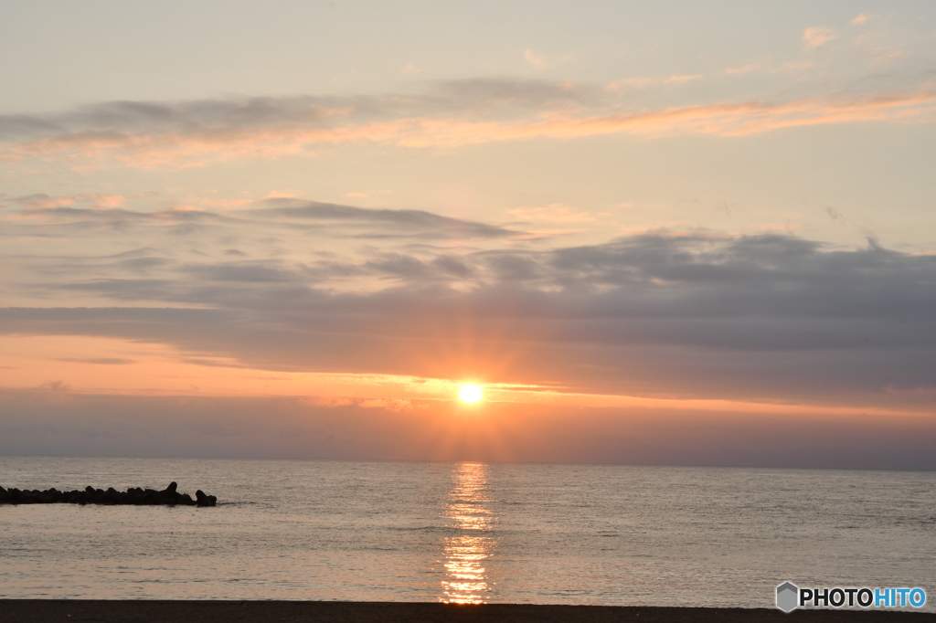  夕日