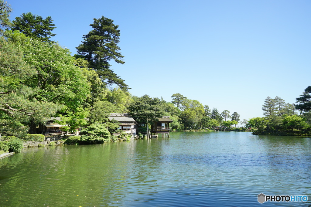 兼六園 霞ケ池