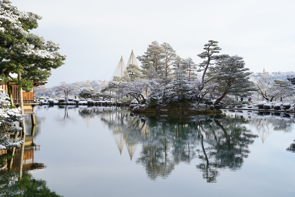 兼六園霞ケ池