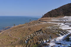 冬の千枚田
