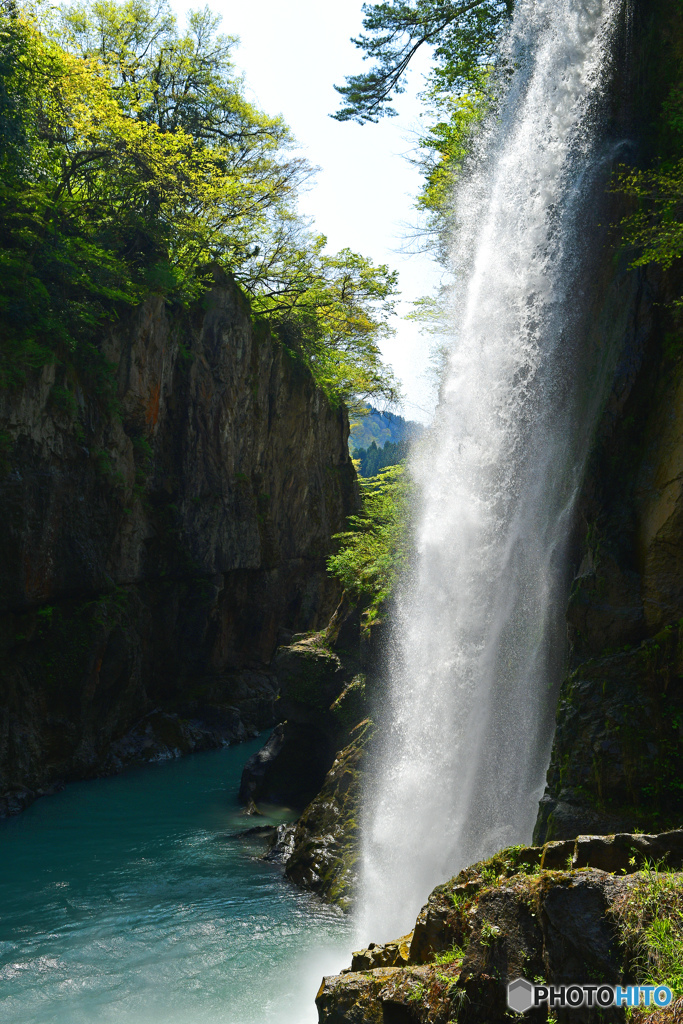  名勝手取峡谷錦ケ滝