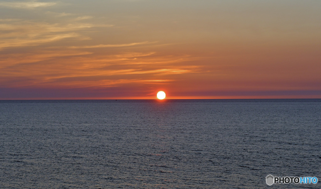 夕日