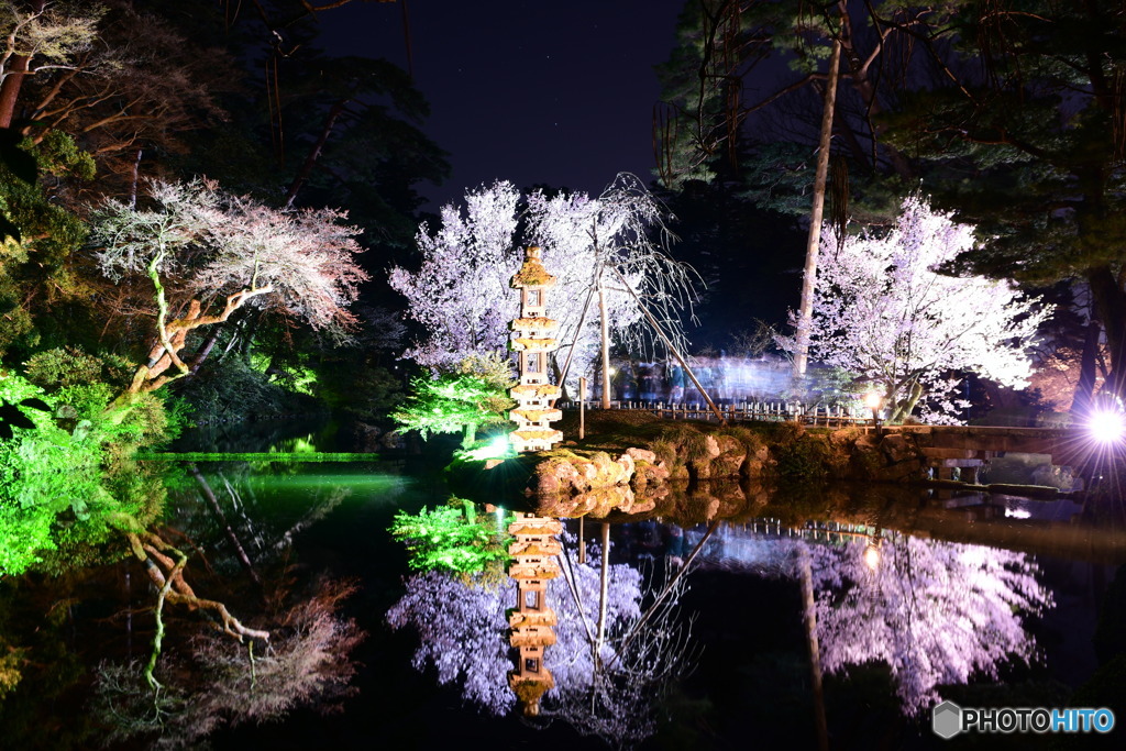  兼六園ライトアップ