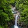 七ツ釜五段の滝