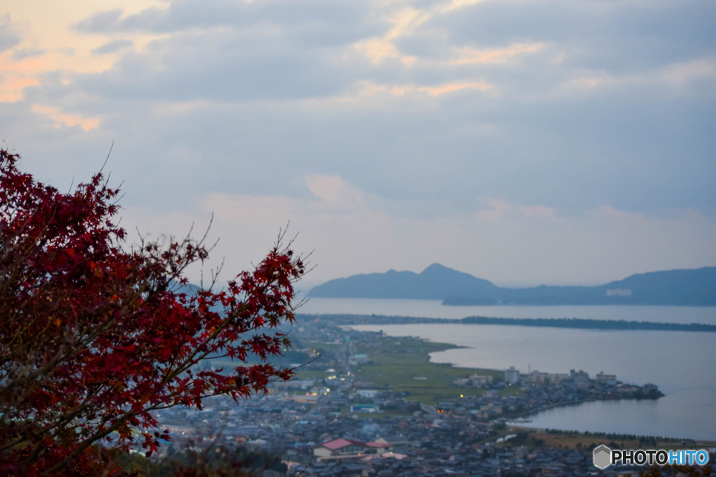 雲多い天橋立