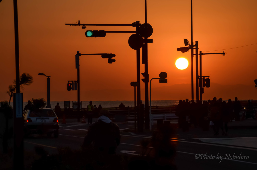 夕焼け