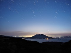 星降る桜島☆彡