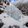 冬の英彦山　四王寺滝