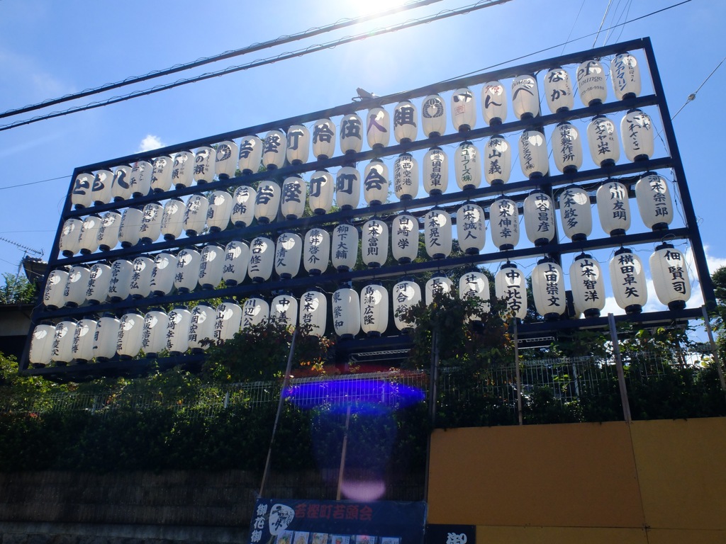 祭りの朝
