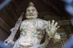 施福寺の仁王像