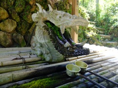 施福寺の手水