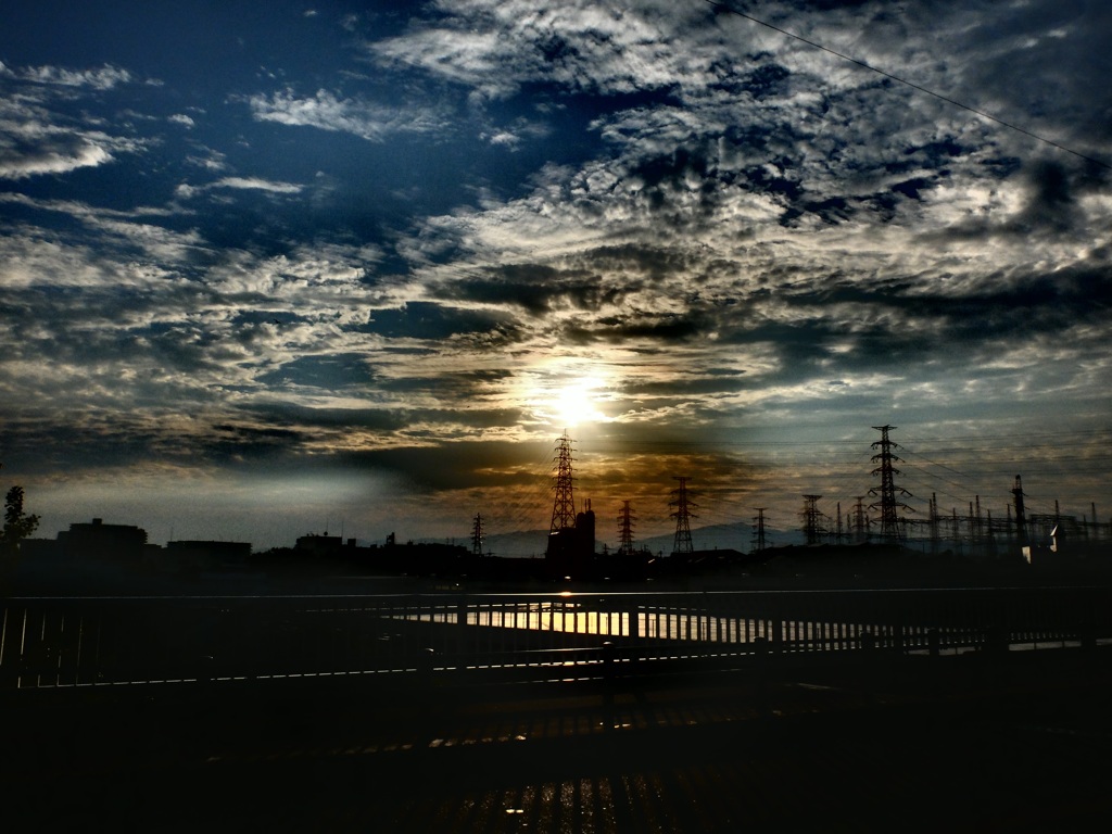 夜明け