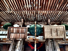 施福寺本堂の天井