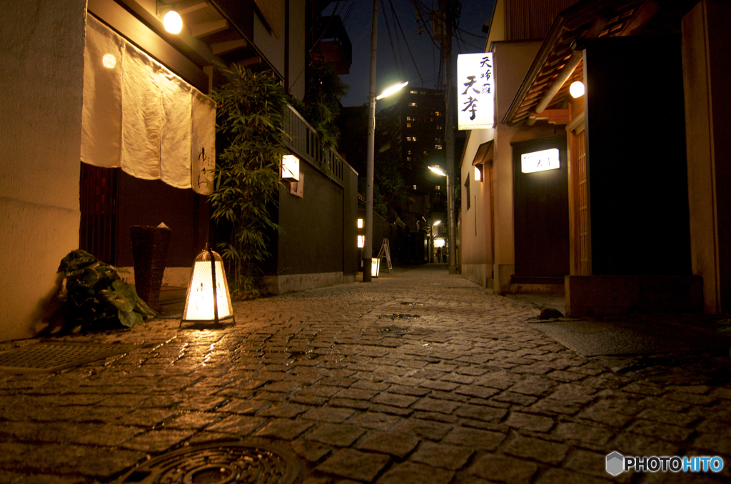 夜の神楽坂