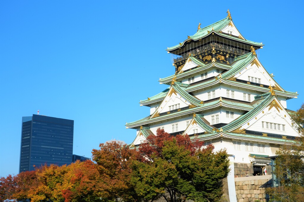 秋の大阪城２