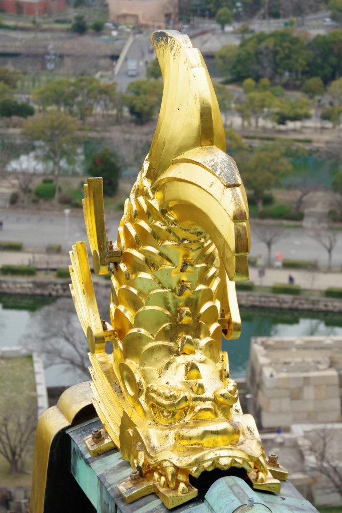 大阪城金の鯱