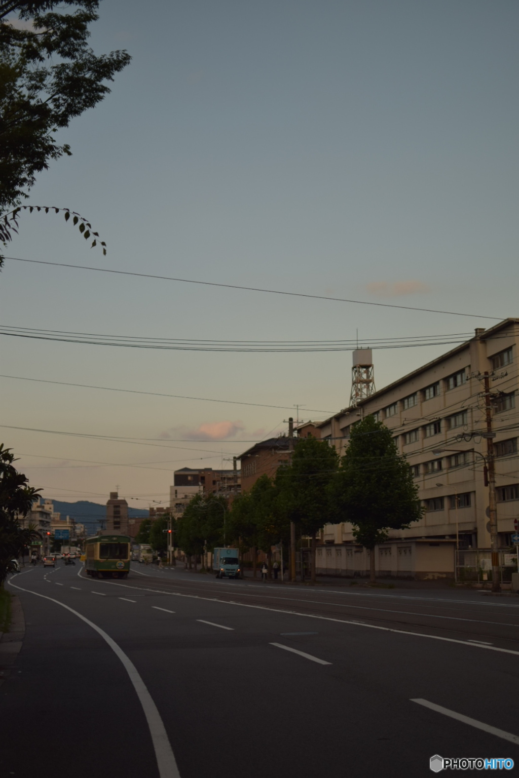 夕暮れ