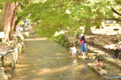 川遊び