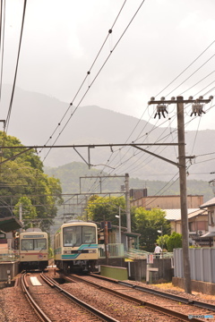 岩倉駅にて