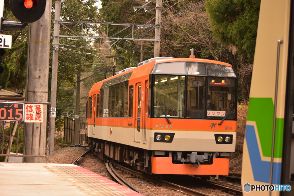 二ノ瀬駅１３時１０分