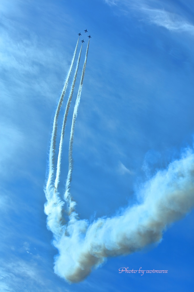 ブルーインパルス　大空へ②