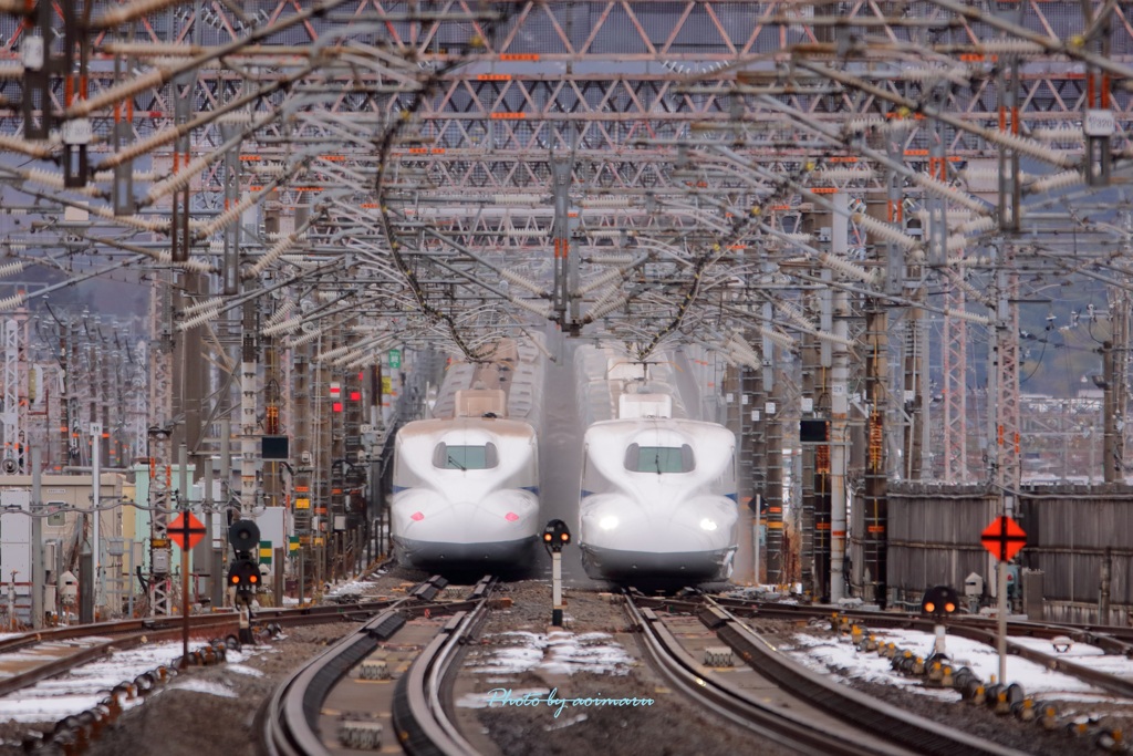 2022米原駅冬③