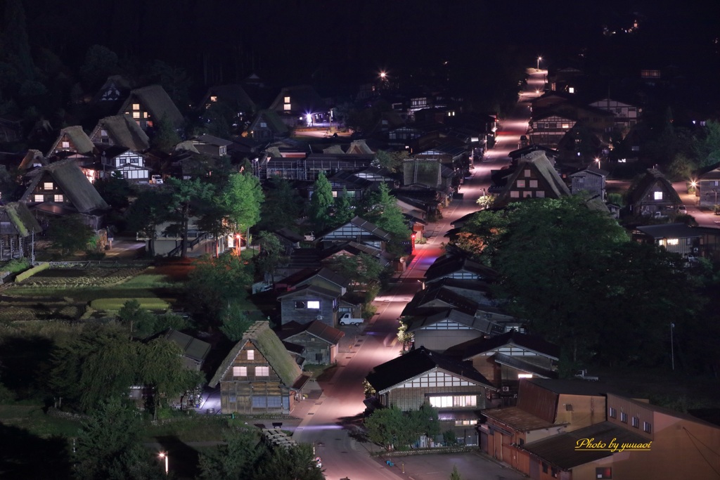 白川郷•夜景Ⅱ