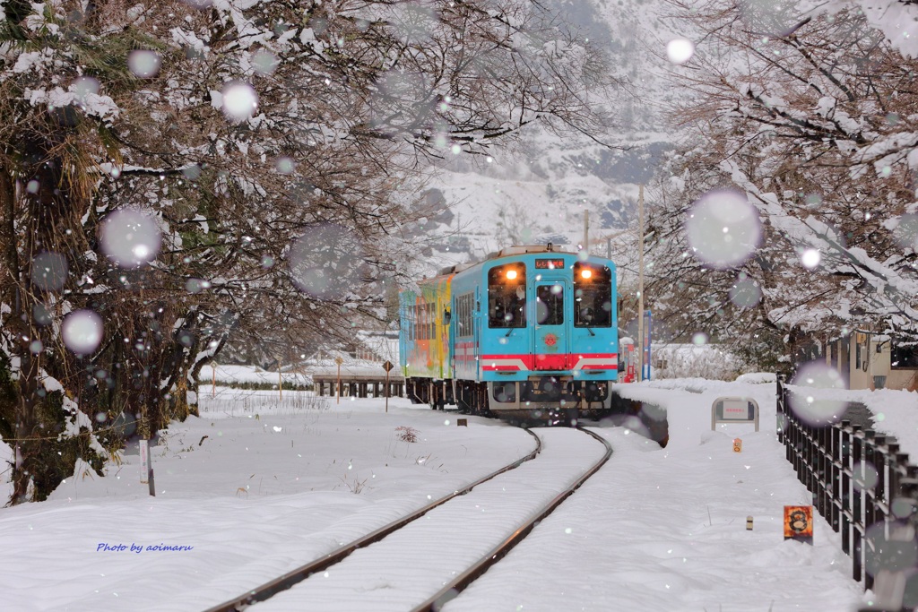樽見鉄道　冬物語②
