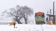 樽見鉄道　冬の旅