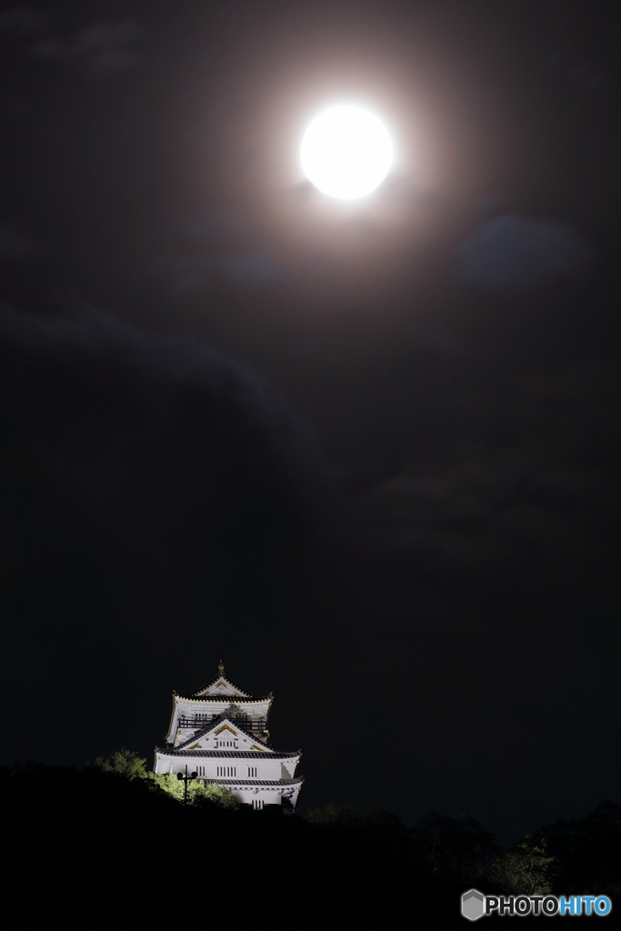 十六夜の岐阜城