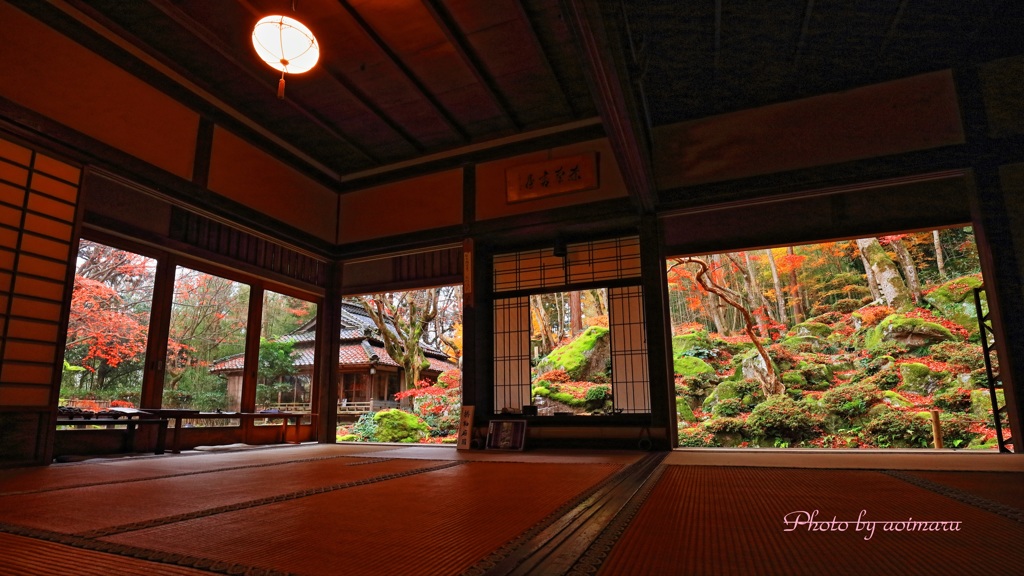 教林坊　掛軸庭園