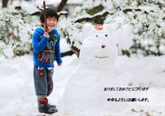 雪ダルマ
