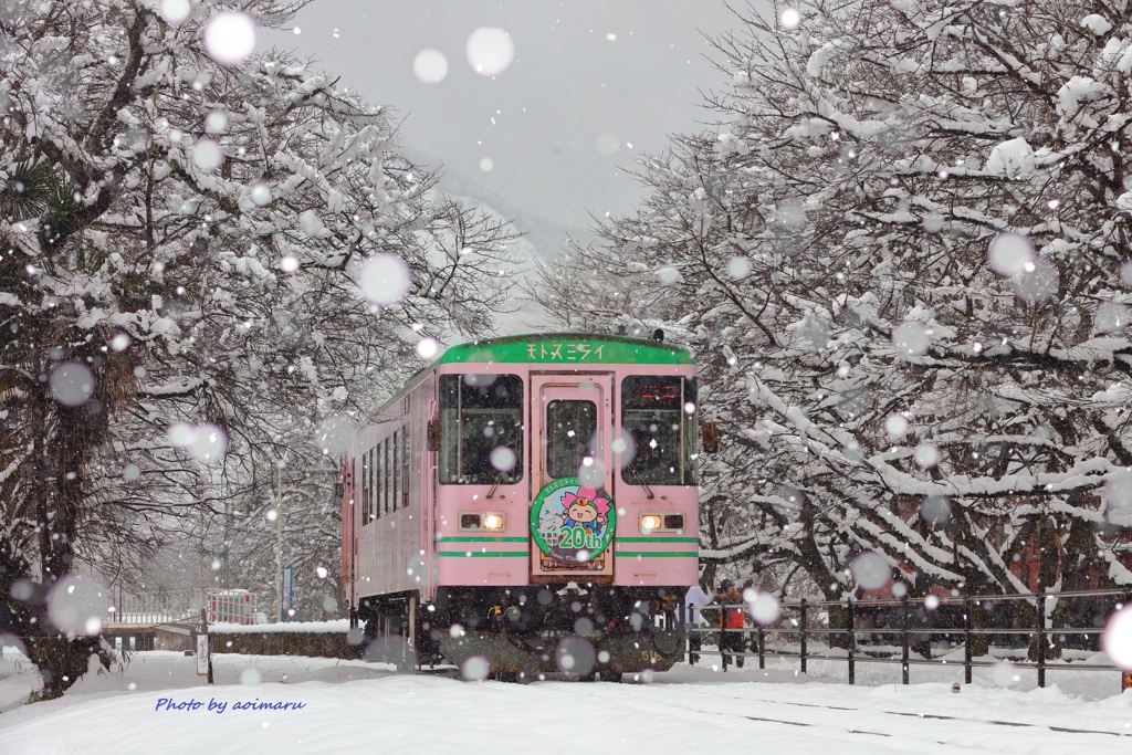 樽見鉄道　冬物語