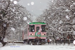 樽見鉄道　冬物語