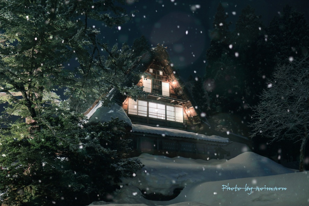雪の五箇山