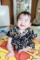 大笑い