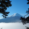 河口湖の雲海