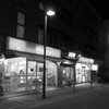人通りの無い商店街