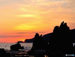 岬の夜明け