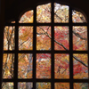 格子窓の秋