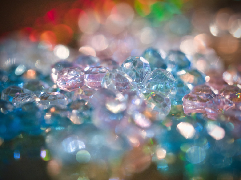 お家で撮ろう！　おはじき➀