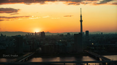 暮れなずむ東京