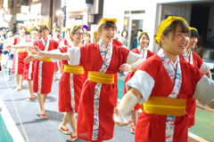 経堂エイサー祭り2015　桜風エイサー琉球風車